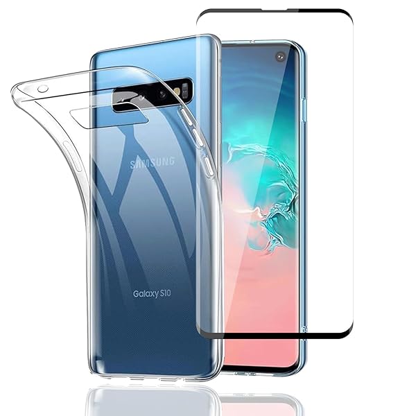 対応 Samsung Galaxy S10 ケース ギャラクシーs10 ガラスフイルム 【1枚ガラスフィルム+ 1枚ケース】Samsung Galaxy S10 ケース docomo SC-03L au SCV41 保護フィルム 採用日本旭硝子素材