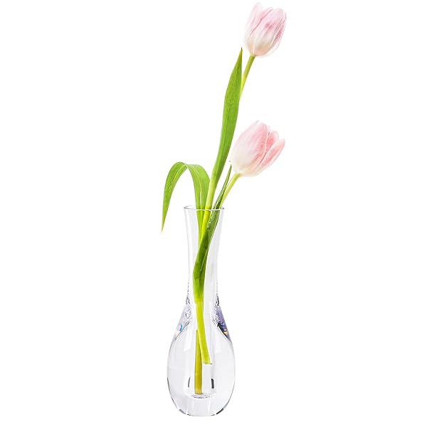 花瓶 割れない 一輪挿し おしゃれ フラワーベース ポリカーボネート 透明 水栽培 インテリア飾り プレゼント 高さ18cm