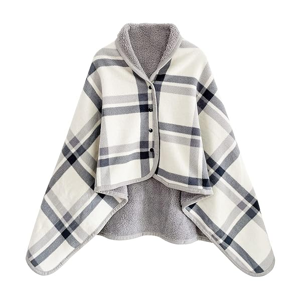 ひざ掛け ブランケット 膝掛け 着る毛布 大判 100X140cm 吸湿発熱 静電気防止 防寒対策 オフィス 昼寝..