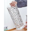 花瓶 フラワーベース 花器 ガラス 円柱 おしゃれ シンプル モダン 透明 生け花 シリンダー インテリア 部屋 玄関 リビング 飾り お店 ホテル プレゼント...