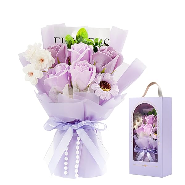 ソープフラワー 花束 ギフトゼント 母の日 人気 造花 誕生日 記念日贈り物プレゼント結婚祝い 開店祝い 敬老の日 バレンタイン 石鹼花 石