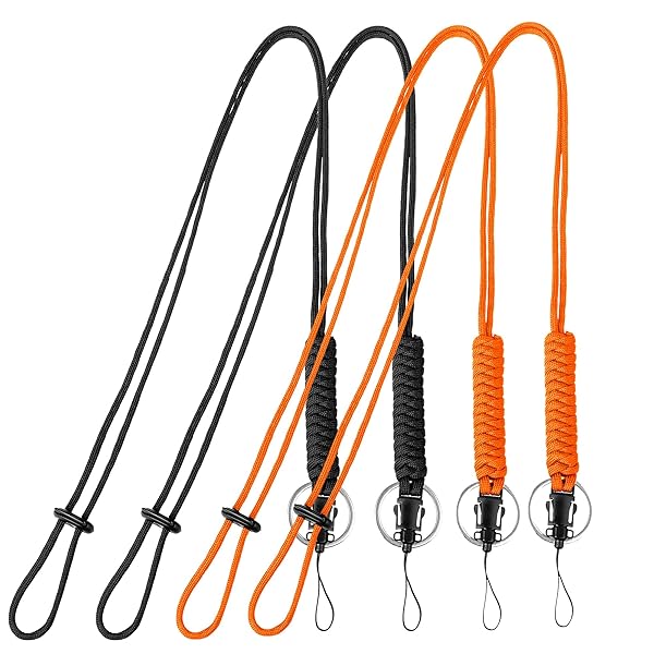 ネックストラップ 携帯ストラップ 落下防止 長さ調整可能 ワンタッチで脱着 スマホ、デジカメ、鍵、警..