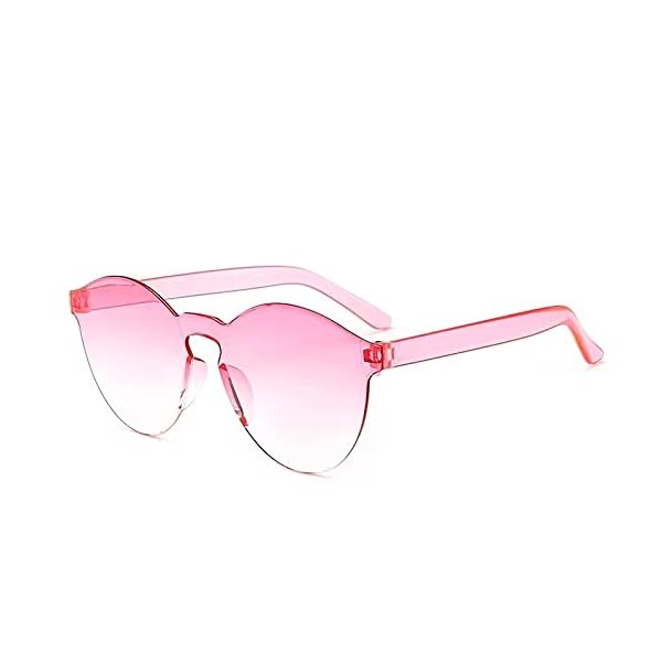 [リトルシング] おもしろサングラス パーティー 眼鏡 個性的なファッションを目指すなら！ グラデーション キャンディーカラー (グラデーション ピンク)