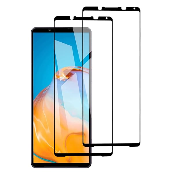 【2枚入り】 Xperia 1 IV 用 ガラスフィルム 高透過率 全面保護 SOG06 SO-51C フィルム エクスペリア1 マーク4 強化ガラス 液晶保護フィルム 【干渉しない/指紋防止/貼り付け簡単/気泡ゼロ】