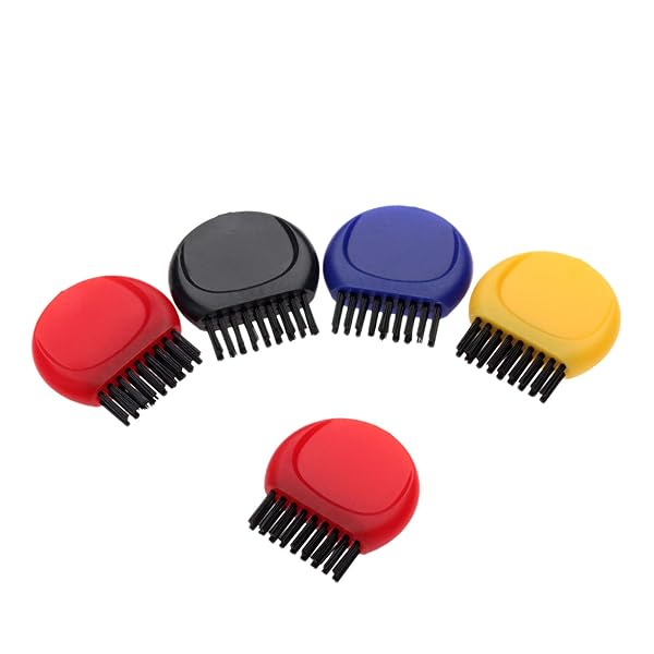 5個入り ゴルフ ブラシ ゴルフクラブブラシ ゴルフ メンテナンス用品 ゴルフ クラブ磨き アイアンクリ..