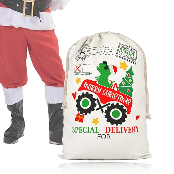 クリスマス 袋 クリスマス ラッピング 袋 大 キュートクリスマス 巾着袋 不織布 キャンバス ラッピング袋 クリスマス プレゼント 袋 クリスマス ギフト バ...
