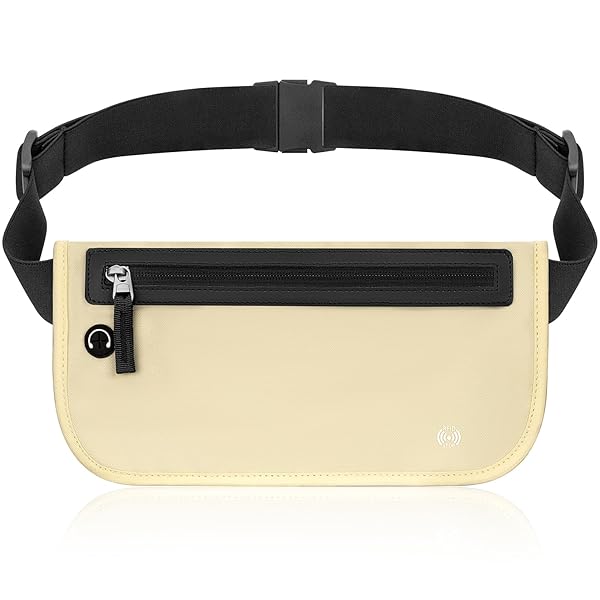 セキュリティポーチ スキミング防止 防犯グッズ ウエストポーチ スリ対策 海外旅行用 貴重品ポーチ 薄型軽量 RFIDブロック 多機能収納 メンズ/レディース対応 防水仕様 旅行便利グッズ 防犯バッグ シークレットポーチ 日常/ランニング/海外旅行対