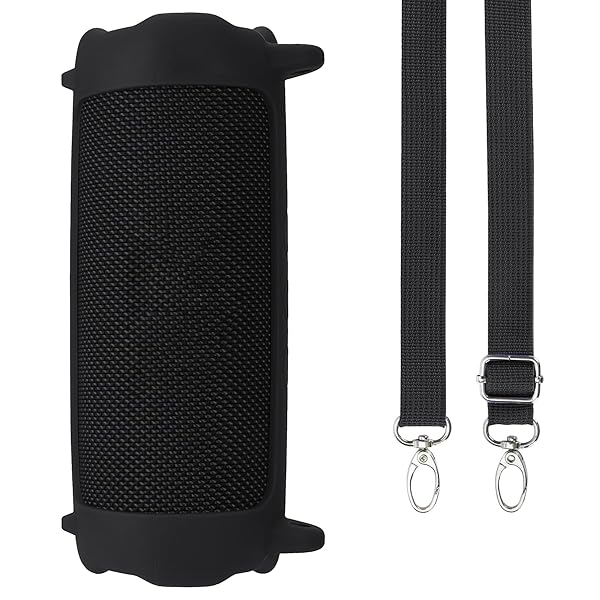 シリコンケースに適合するJBL FLIP 7 Bluetooth対応 ポータブルスピーカー (ブラック ケース)