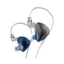 KZ ZEX 静電とBD ハイブリッド技術 有線イヤホン 新しい静電技術を6.8 mm低電圧静電ユニット 空霊深遠クジラの音効 銀メッキライン雑音低減 3.5MM (NO MIC, Gray)