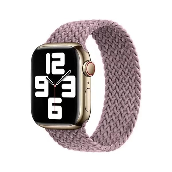 コンパチブル for apple watch バンド 軽量設計 通気性 アップルウォッチ用バンド iwatch バンド 柔らかいシリコーン糸混紡リサイクルヤーン素材 ブレイデッドソロループ apple watch Ultra3/Ultra2/Ultr