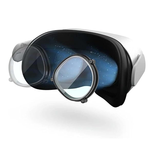 度付きレンズ（右 -6.0）Quest 3S/Quest 2用の度付きレンズ Quest 2/3S用のするレンズ度付き 合金磁気吸着フレーム メタクエスト 3S/2用のレンズ