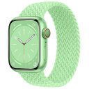 コンパチブル apple watch バンド iwatch バンド 編組バンド apple watch Ultra3/Ultra2/Ultra/10/9/8/7/6/5/4/3/2/1/SEに対応 38mm/40mm/41mm 42mm/44mm/4