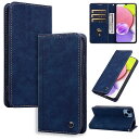 Samsung Galaxy S25 Edge ケース 手帳型 内蔵マグネット カード収納, ブルー