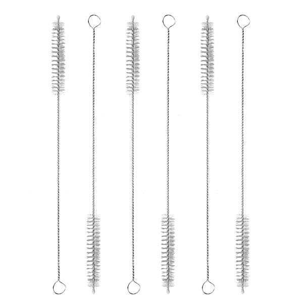 洗浄ブラシ 細口瓶洗浄ブラシ キッチン注ぎ口洗い カップブラシ 哺乳瓶ブラシ キッチン ボトル/水筒/注..