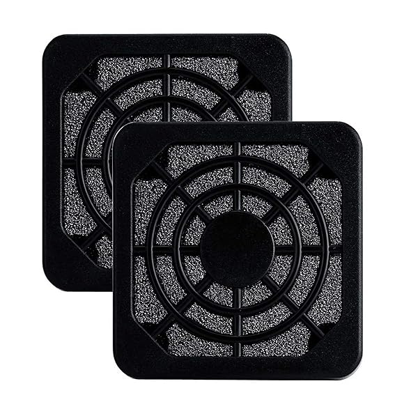 【2枚入り】防塵フィルター角ファンモータ用 PCコンピュータ サイズ40mmから172mm プラスチック製 防塵..
