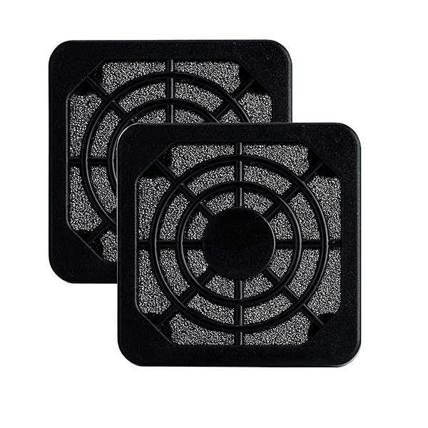 【2枚入り】防塵フィルター角ファンモータ用 PCコンピュータ サイズ40mmから172mm プラスチック製 防塵..