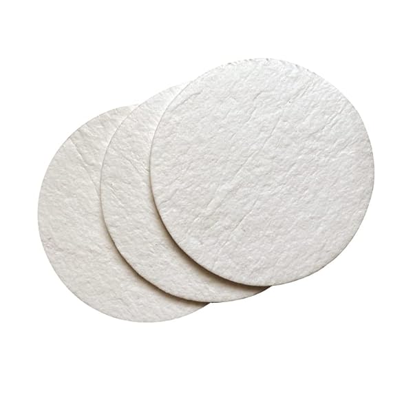 蚊取り線香用 不燃マット 3枚 直径16cm 円型香炉不燃綿 難燃綿