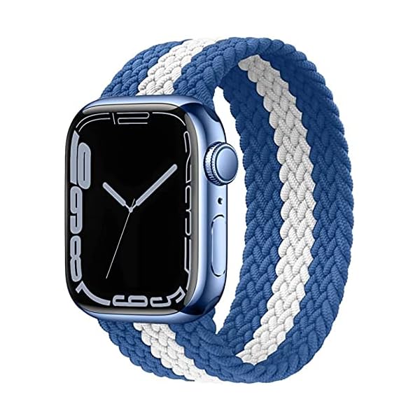 コンパチブル apple watch バンド ブレイデッドソロループ Ultra2/ultra/10/9/8/7/6/5/4/3/2/1/SEに対応 スポーツバンド