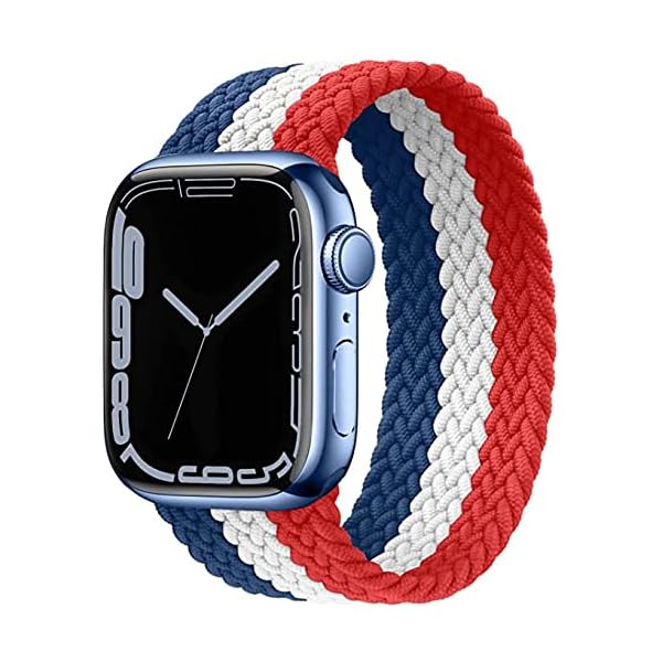 コンパチブル apple watch バンド ブレイデッドソロループ Ultra2/ultra/10/9/8/7/6/5/4/3/2/1/SEに対応 スポーツバンド