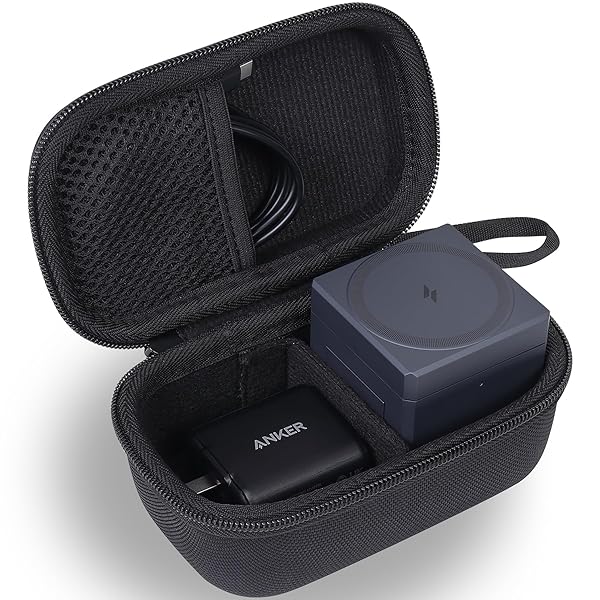 （ケースのみの販売）Anker 3-in-1 Cube with MagSafe マグネット式 3-in-1 ワイヤレス充電ステーション収納ケース‐