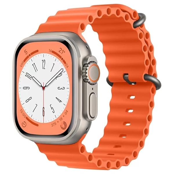 コンパチブル apple watch バンド オーシャンバンド apple watch Ultra バンド 49mm/46mm/45mm/44mm/42mm 41mm/40mm/38mm 軽量 耐食性 強靭 金属製バックル apple watch U