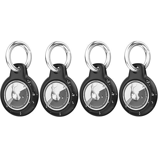 For AirTag ケース防水 Air tag キーホルダー PC製 全面保護 エアタグケース 持ち運びに便利 傷 耐衝撃..