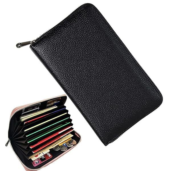 楽天彩り堂通帳ケース 通帳入れ 磁気防止 通帳8枚+銀行カード8枚収納可能 パスポートケース 大容量 RFIDスキミング防止 小銭入れ付き ジャバラ式 パスポートケース 薬手帳/診察券収納 通帳 8冊 カード 8枚 磁気破損防止 保険証 診察券 年金手帳ケース