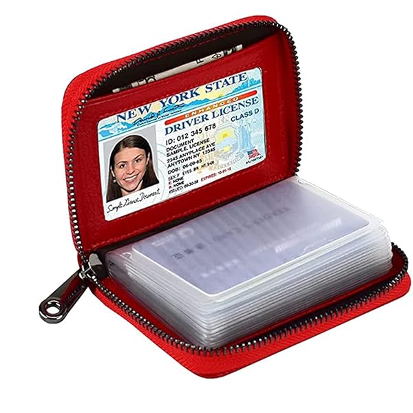 カードケース レディース 磁気防止 大容量 20枚 社員証カース スキミング防止 レディース クレジットカードホルダー ジッパー式 レディース ポイントカード・名刺・社員証・名札・カード収納・小銭入れ 防磁 スキミング防止