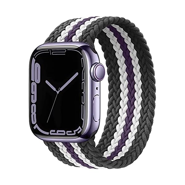 コンパチブル apple watch バンド ブレイデッドソロループ Ultra2/ultra/10/9/8/7/6/5/4/3/2/1/SEに対応 スポーツバンド