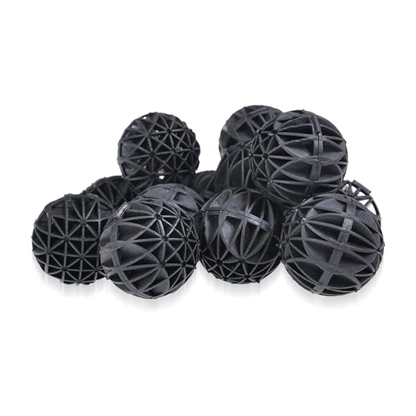 水族館 バイオ ボール 水族館 フィルタ メディア バイオ フィルター ボール 80個 (36mm)