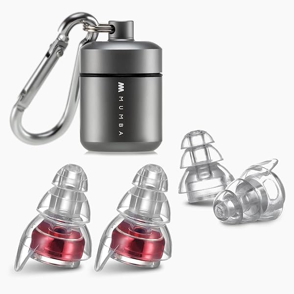 高忠実度のコンサート耳栓 再利用可能なミュージシャンの耳栓 音楽祭 DJ 収納ボックス付き ミュージシャンのための24dBの高度なフィルター技術の耳栓