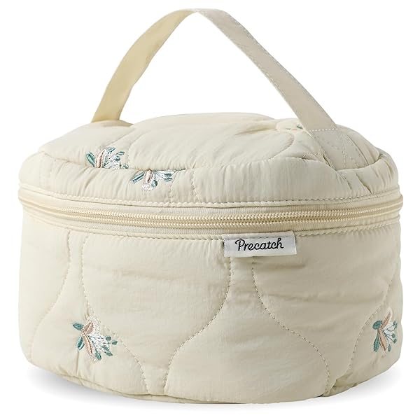 大容量 持ち運びに便利 大型化粧ポーチ 洗面用具 持ち手付きポーチ 立体 コスメボックス 旅行用化粧ポ..