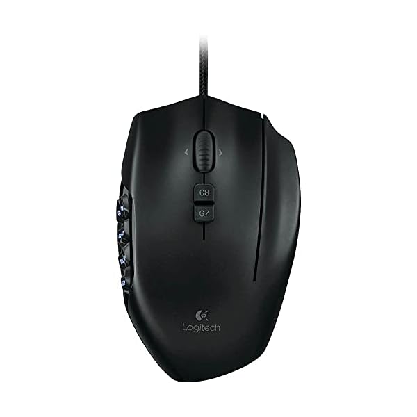 LOGICOOL MMO ゲーミングマウス G600 並 行 輸 入 品 ブラック