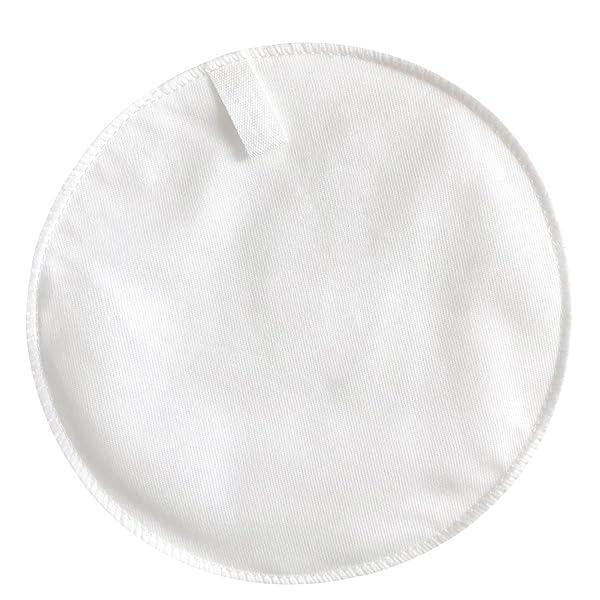 母乳パッド 洗える ガーゼ オーガニックコットン 防水 通気 10枚セット 授乳パッド 布製 (ホワイト)