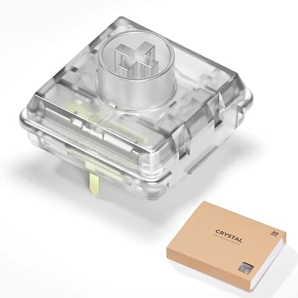 Kailh カスタマイズ ロープロファイルキースイッチ（ブラック 20個入り） レバーレスコントローラー薄型キースイッチ For Haute42 M16/M13/M16plus/M12plus/T16/T13/S16/S13/P12/R16/T16-