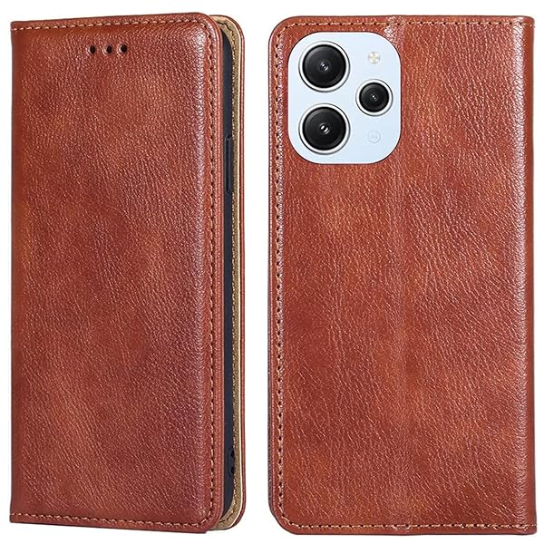 for Xiaomi for Redmi 12 5G ケース 手帳型 forシャオミ for レッドミー12 5G カバー 上品 高級PUレザー 横置きスタンド機能 カード収納 2枚 人気 マグネット搭載 耐衝撃 全面保護 シンプルカバー 便利 ハ