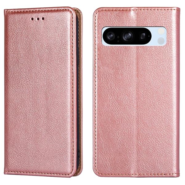 for Google Pixel 8 Pro ケース 手帳型 for グーグル ピクセル 8 プロ カバー 上品 高級PUレザー 横置きスタンド機能 カード収納 2枚 人気 マグネット搭載 耐衝撃 全面保護 シンプルカバー 便利 ハンドメイド 高質