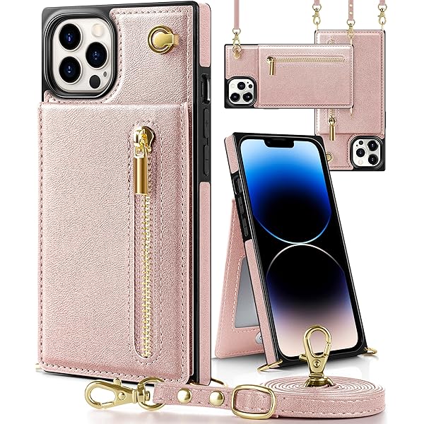 iphone 14 Pro Max ケース手帳型 iphone 14 Pro Max スマホ ケース 財布型 iPhone 14 Pro Max 適用 携帯ケース 肩掛け 首かけ 斜めがけ ショルダー アイフォン14 Pro Maxケース手帳型 背面