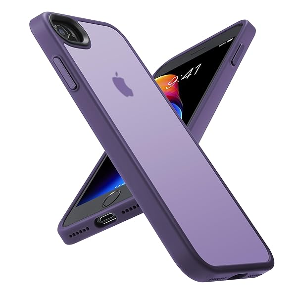 iPhone se 2 se3 8 7 用 ケース 第2世代 第3世代 耐衝撃 滑り止め 指紋防止 米軍MIL規格 マット仕上げ ストラップホール付き SGS認証 黄変防止 耐久性 カバー ワイヤレス充電対応 アイフォン いphone se3 用 4