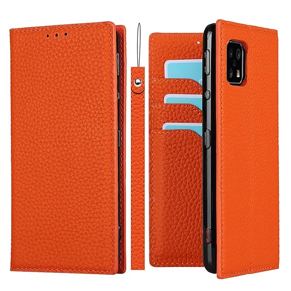 AQUOS Sense4 ケース aquos sense5g ケース aquos sense4 lite ケース 手帳型 本革 ストラップ SH53A sense4 basic docomo sh-41a スマホケース SHG03 au シャープ S