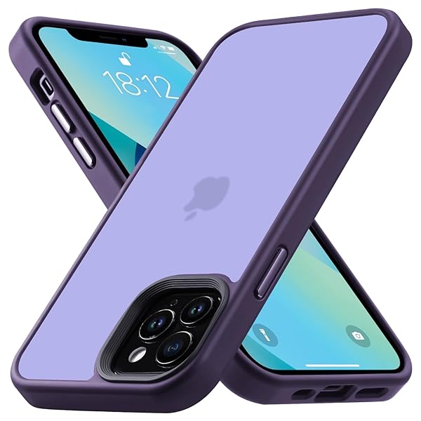 iPhone 13 Pro Max 用 ケース 耐衝撃 滑り止め 指紋防止 米軍MIL規格 マット仕上げ ストラップホール付き SGS認証 黄変防止 耐久性 カバー ワイヤレス充電対応 アイフォン いphone 13 Pro Max 用 6.7 イン