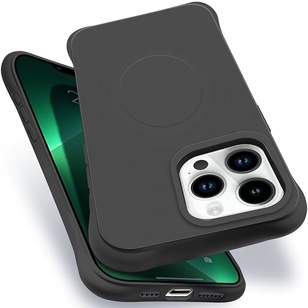 iPhone 13ProMax MagSafe対応 ケース 耐衝撃 米軍MIL規格 アイフォン13ProMax スマホケース シリコン 保護ケース いpほね13ProMax カバー ストラップホール付き 傷つけ防止 ワイヤレス充電対応 6.7インチ用