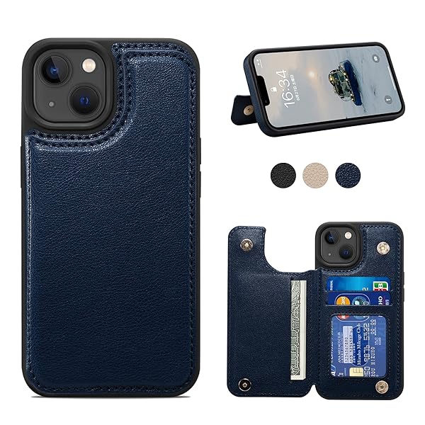 iphone 14 ケース 背面 手帳型 iphone14 カード 手帳型ケース ICカード収納 アイフォン14 カバー アイホン 14 スマホケース 磁石吸着 背面 カード収納 プレゼント おしゃれ ファッション スタンド 耐衝撃 横置き 便利 多