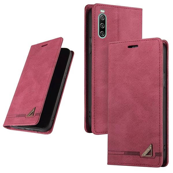 UnivoColors Sony Xperia 10 IV （ SO-52C / SOG07 ） 手帳型ケース 高級合皮 スタンド機能 カード収納 マグネット式 TPUソフトカバー 全面保護 カメラ保護 衝撃吸収 RFIDブロッキング おしゃれ カバ