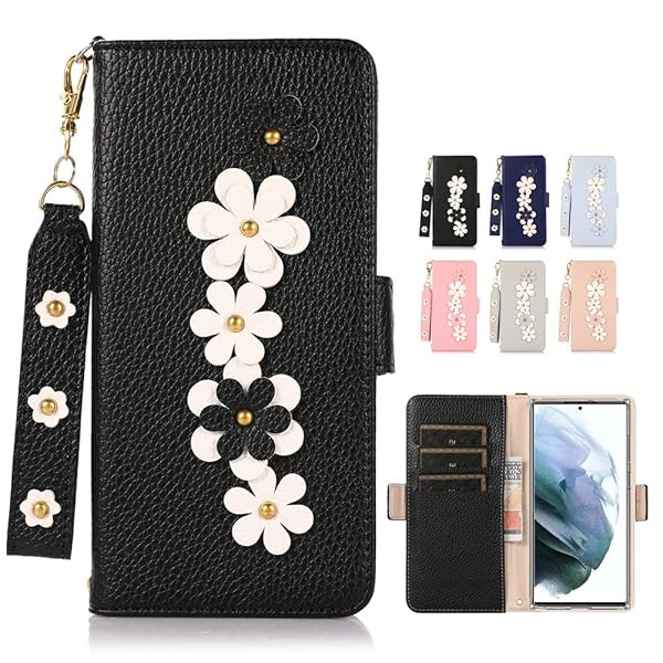 Galaxy S22 Ultra 5G ケース 手帳型 ストラップ付き au SCG14 docomo SC-52C Galaxy S22Ultra 5G スマホケース 携帯カバー ギャラクシー S22Ultra 5G 手帳型ケース かわいい 可愛