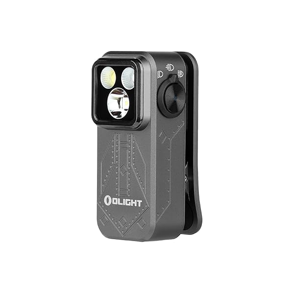(オーライト) Oclip Pro クリップ LEDランニングライト 軽量 小型 3つの光源 500ルーメン 射程120メートル IPX6防水 Type-C充電式 クリップオン 高視認性 犬 散歩 キャンプ 点検 ウォーキング サイクリング ハイキン