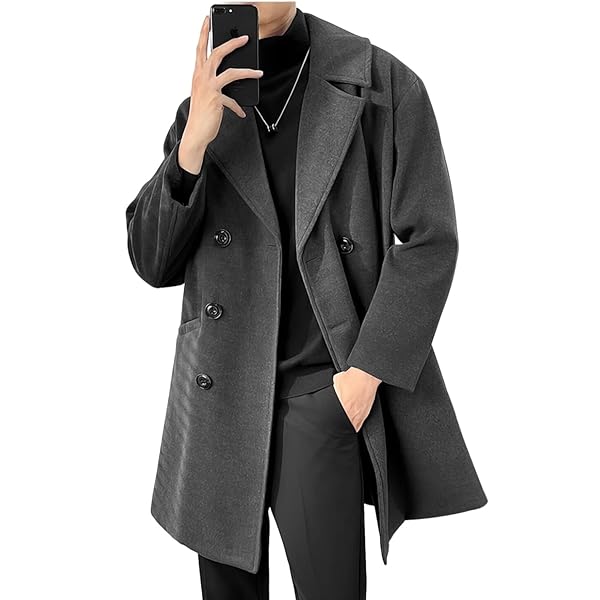 コート メンズ ロングコート ビジネス ウールコート 秋服 冬服 大きいサイズ 無地 暖かい ロング丈 アウター 防寒 カジュアル チェスターコート ゆったり ...