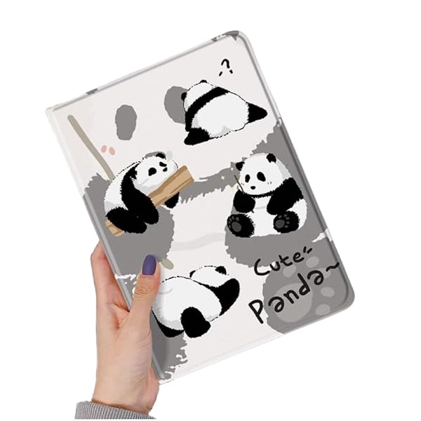 Rakuten - パンダちゃん iPad Pro 13インチ M5/M4(2025/2024)用 ケース 可愛い イラスト パンダ 動物 アイパッド