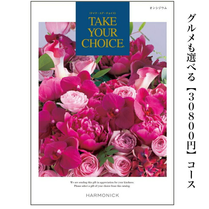 送料無料　カタログギフト　30800円　テイクユアチョイス　オンシジウム　20倍　TAKEYOURCHOICE　引出物　結婚内祝　お祝い　出産祝　出産内祝　新築祝　転勤祝　法事　法要　香典返し　内祝　入学祝　卒業祝　就職祝　お中元　お歳暮　快気祝　30000円　3万円　結婚祝　御祝