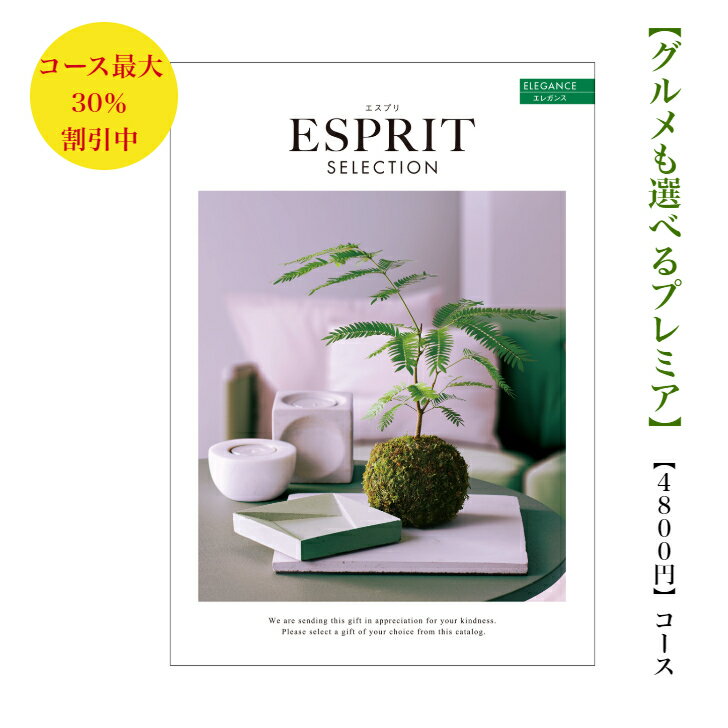 送料無料 カタログギフト 安い　4800円 エスプリ　エレガンス　割引　格安　引出物　結婚内祝　御祝　出産祝　出産内祝　新築祝　転勤..